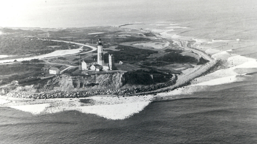 Montauk Point Lighthouse 1947 erosion control 16 x 9